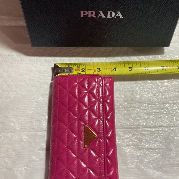 Prada COA Tare Quilted Wallet FULL INCLUSION - Picture 16 of 17
